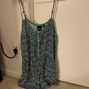 Printed romper